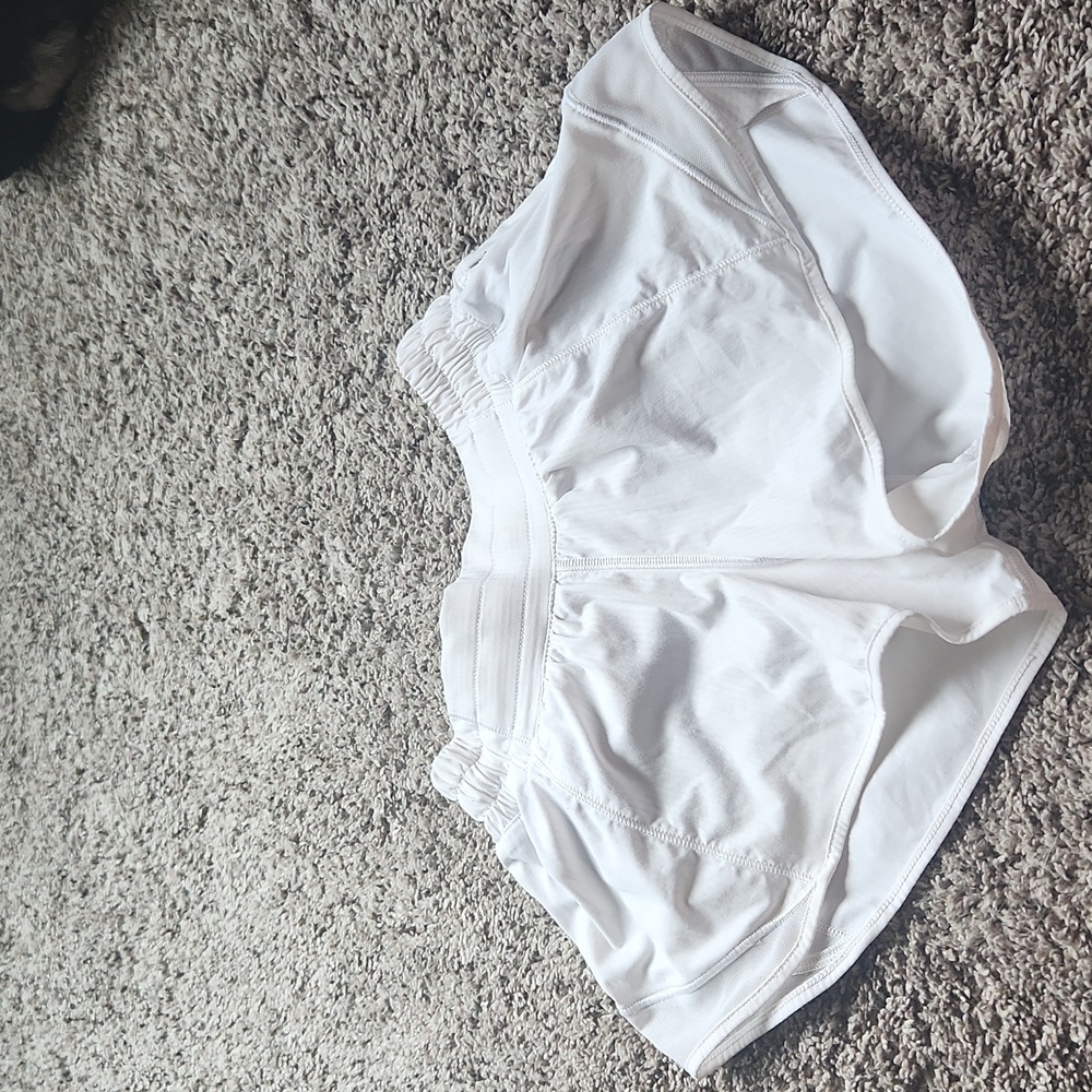 Lululemon white shorts